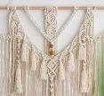 Hand-Woven Tassel Macrame