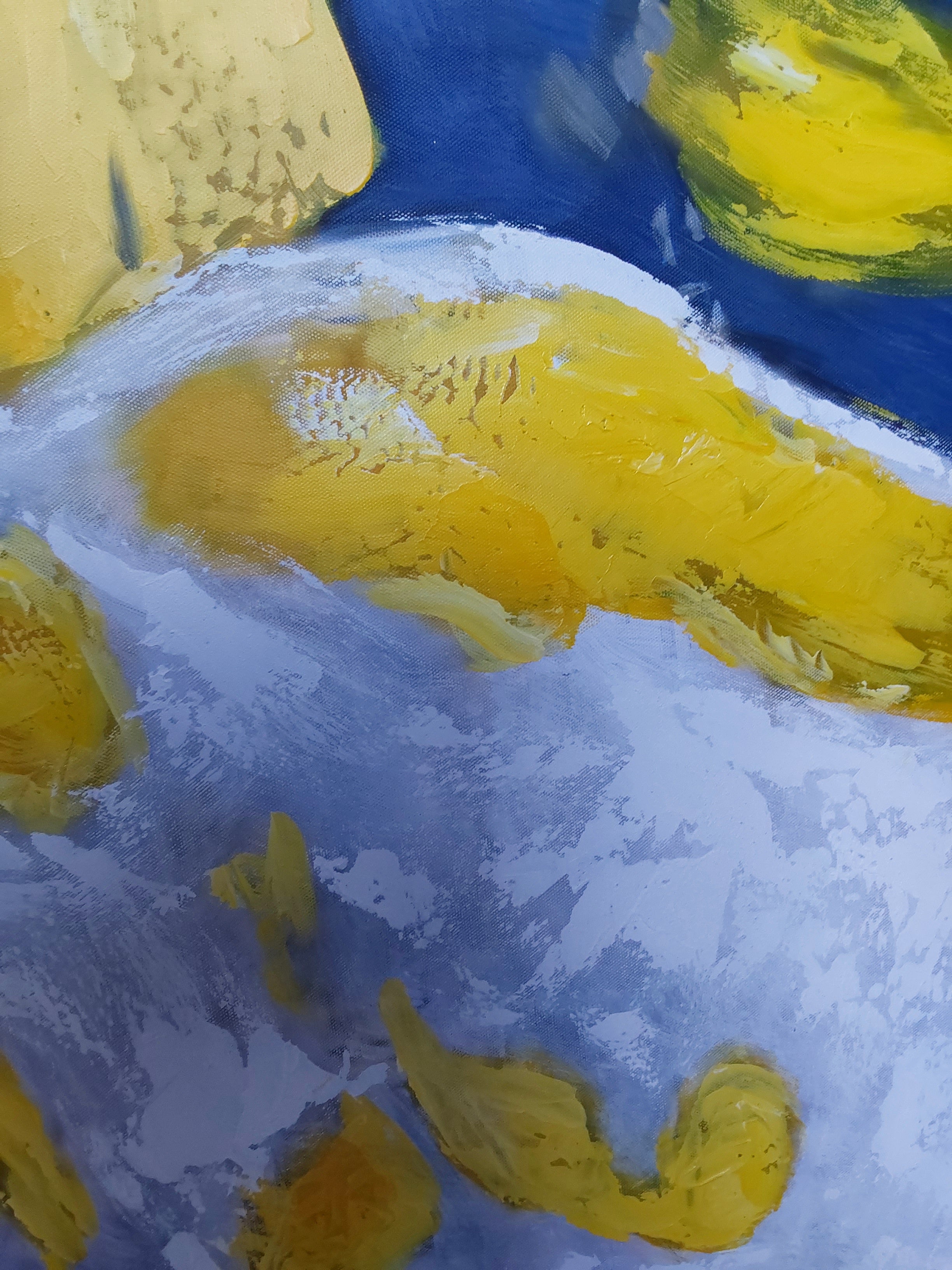Penguin Abstract Painting