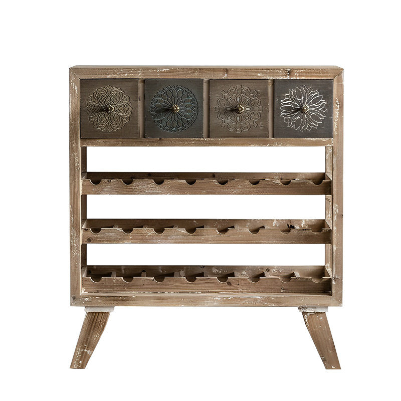 Antique Wine Display Cabinet