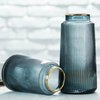 Blue Vase With Golden Edge