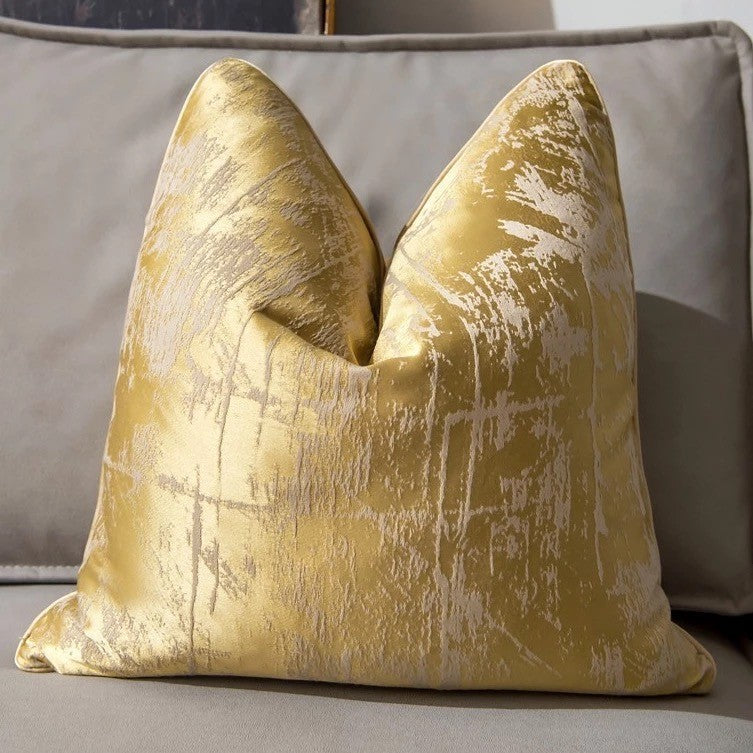 Luxurious Cushion: Marble Style