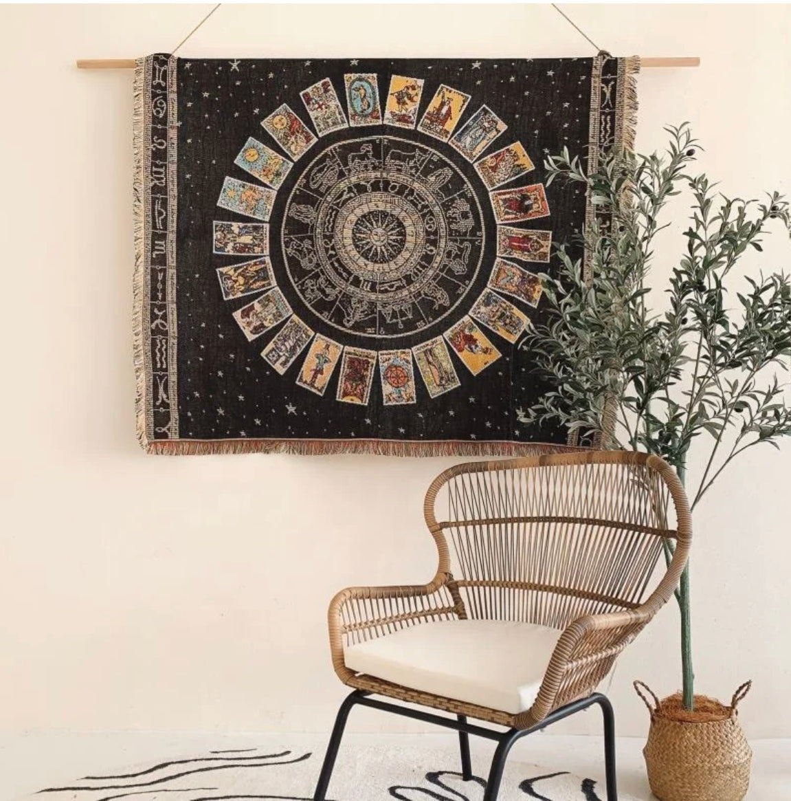 Vintage Rug Black