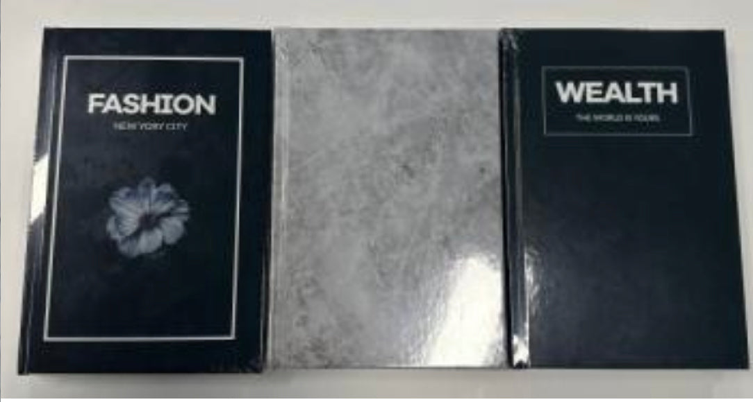 Decorative Books with Blank Pages: Fashion and Wealth