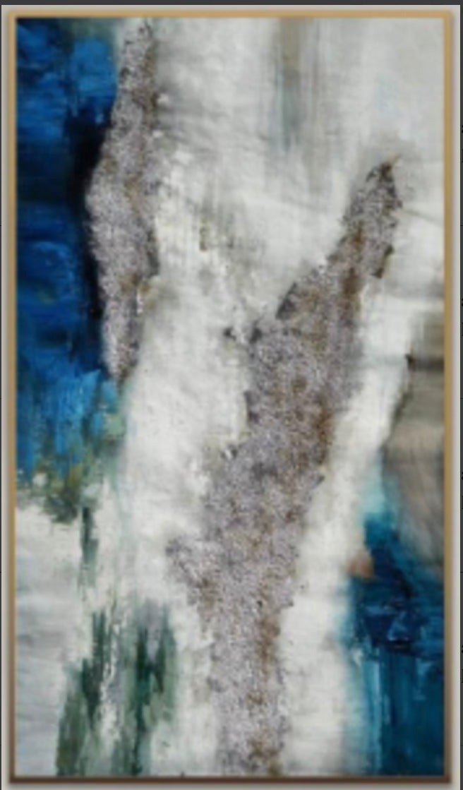 Blue-Whale Abstract