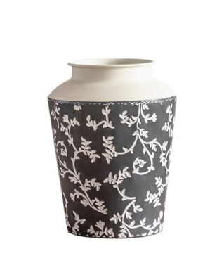 Iron Imitation Blue and White Porcelain Vase