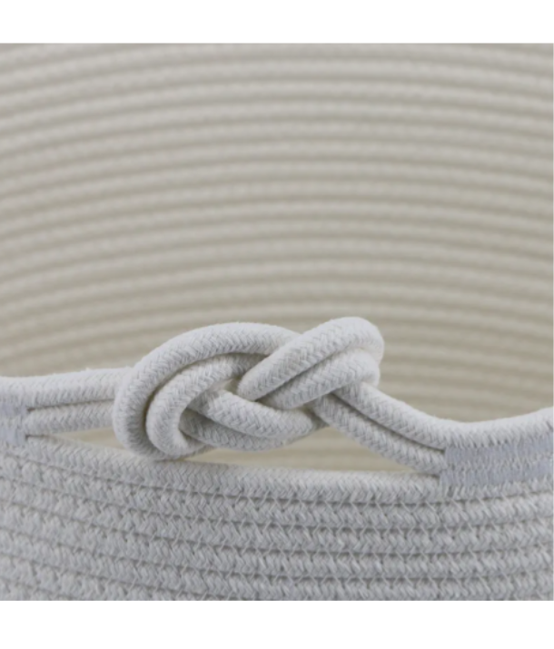 White Flare Basket