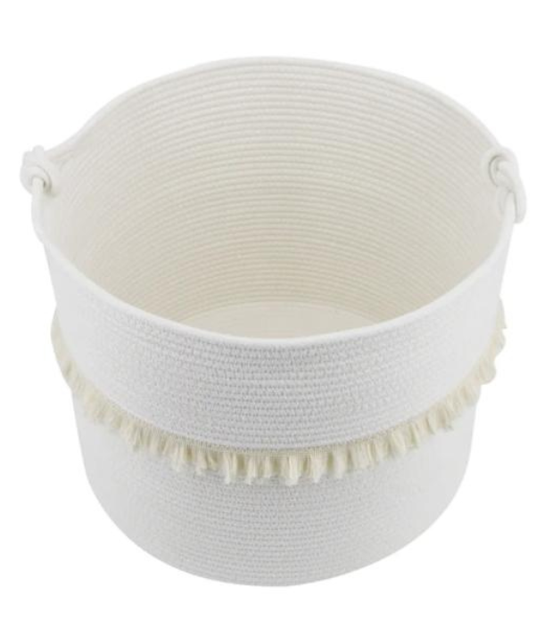White Flare Basket