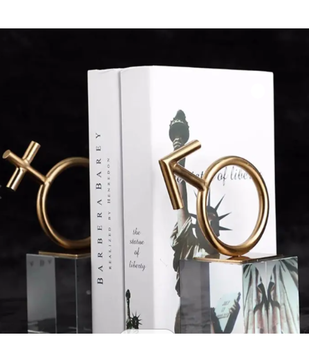 Gender Symbol Bookend