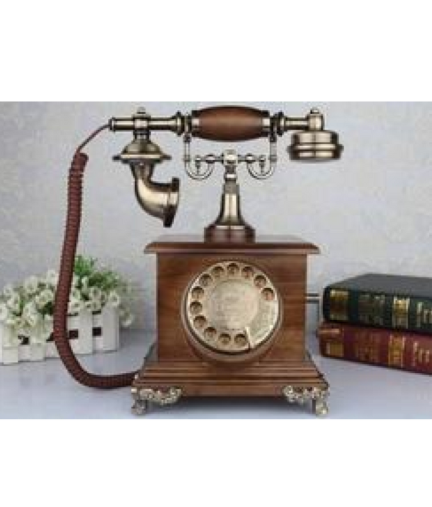 European-Style Old-fashioned Retro Telephone