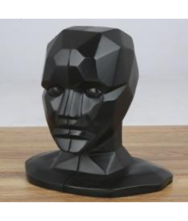 Geometric Resin Face