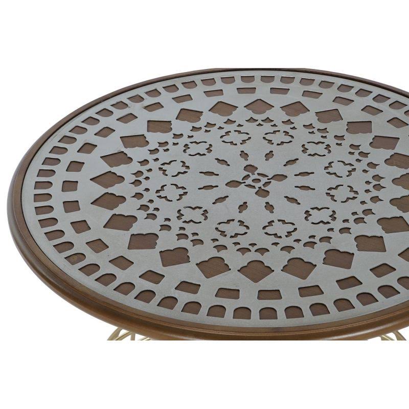Cage Accent Brass Table