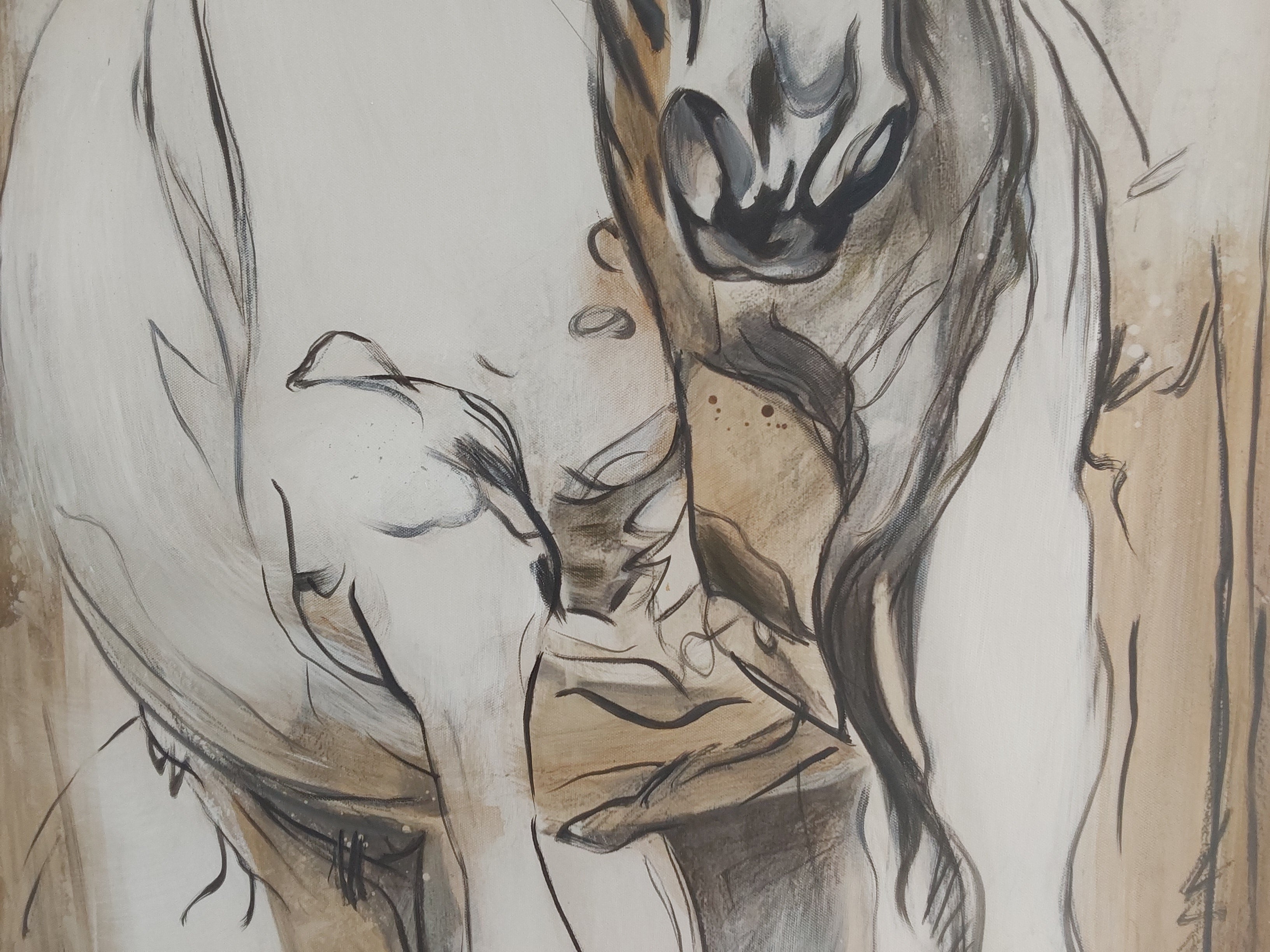 Running Horse Painting