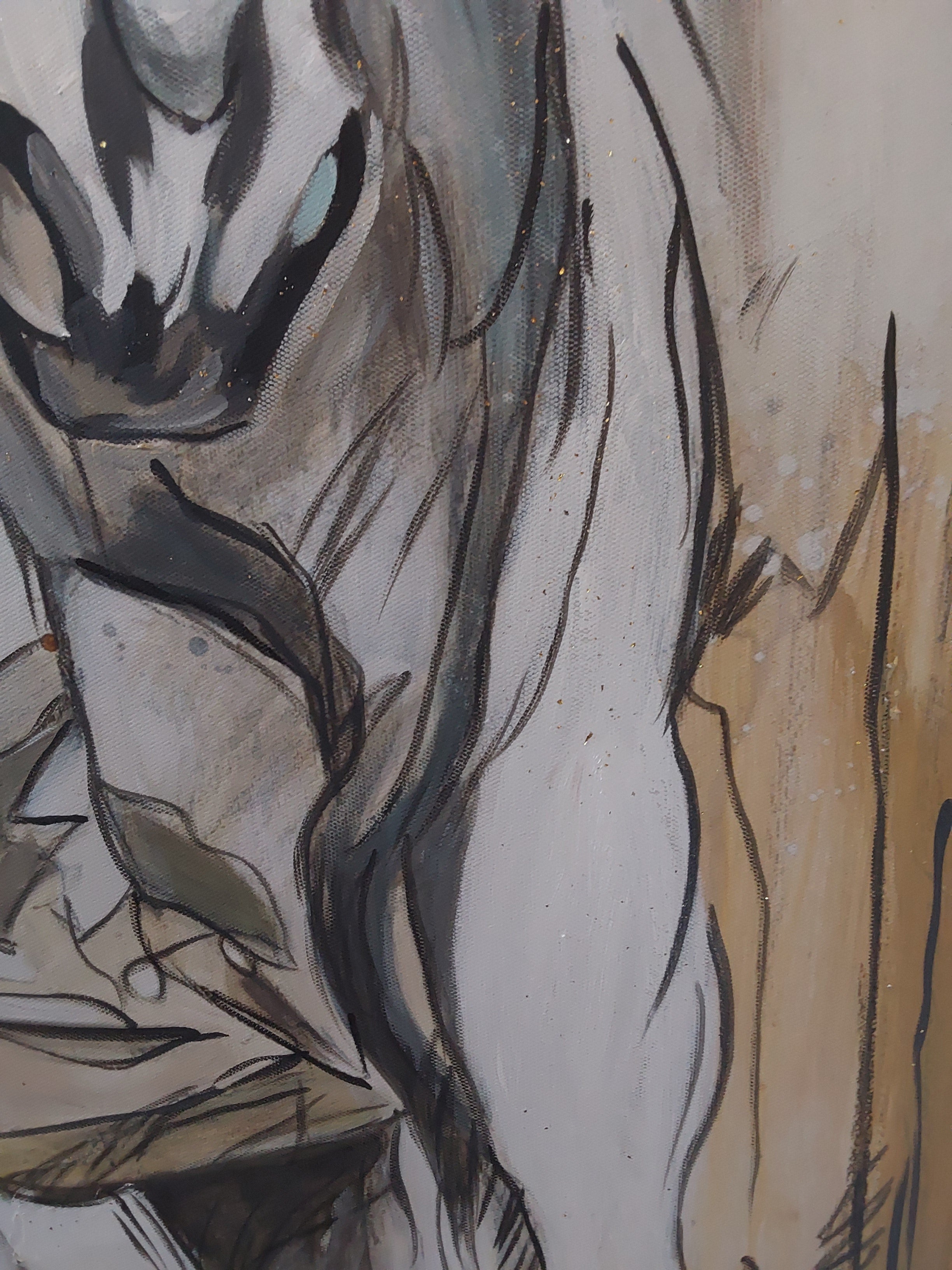 Running Horse Painting