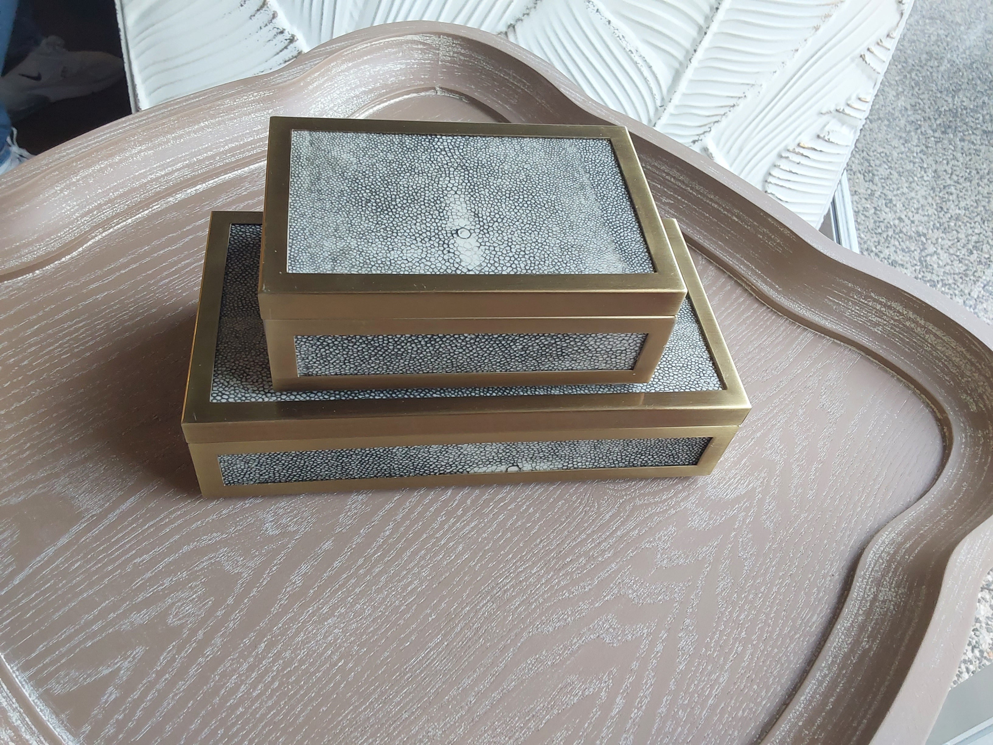 Gold Border Decorative Box-Small