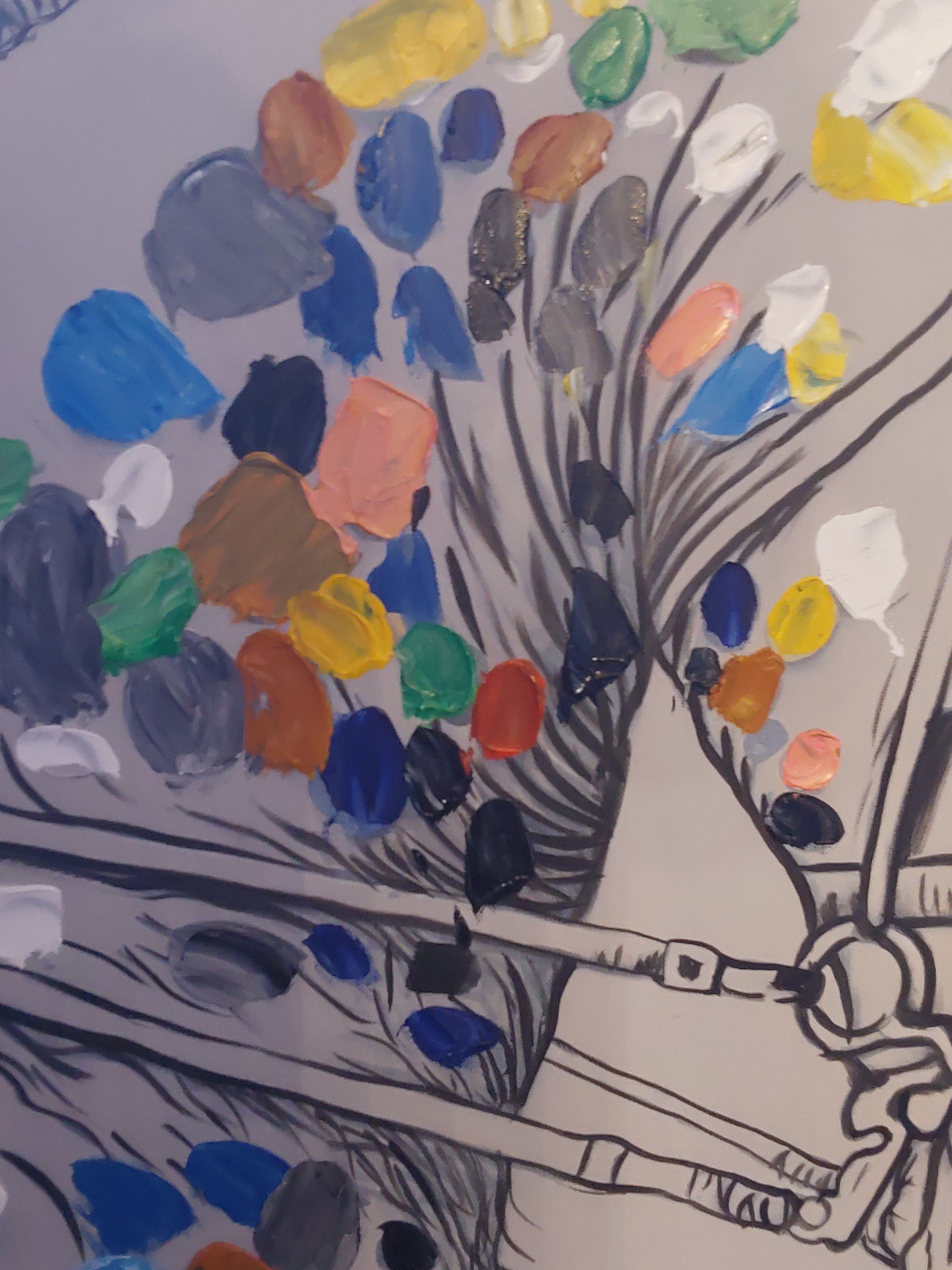 Kids Room Horse Painting