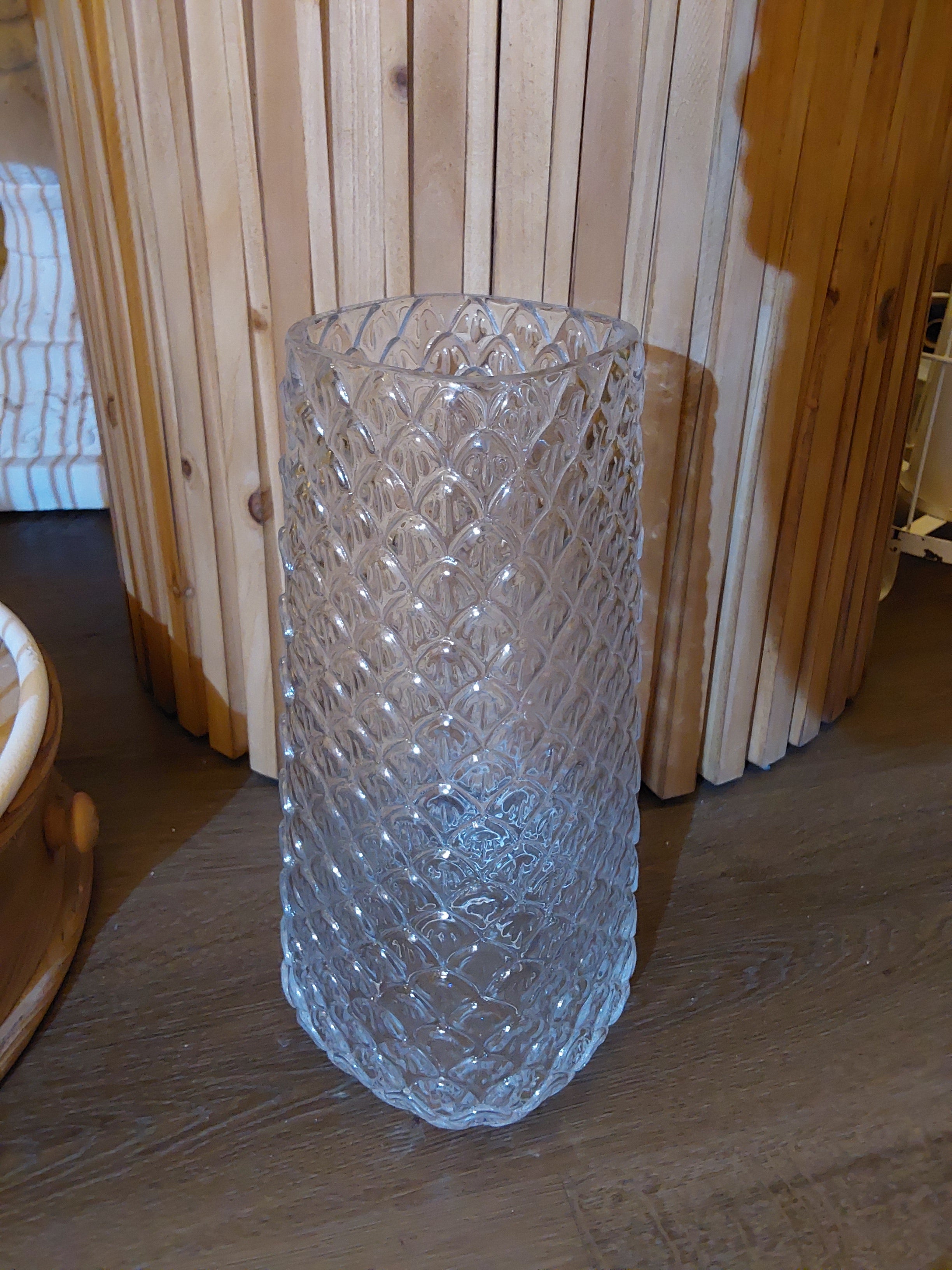Clear Glass Vase