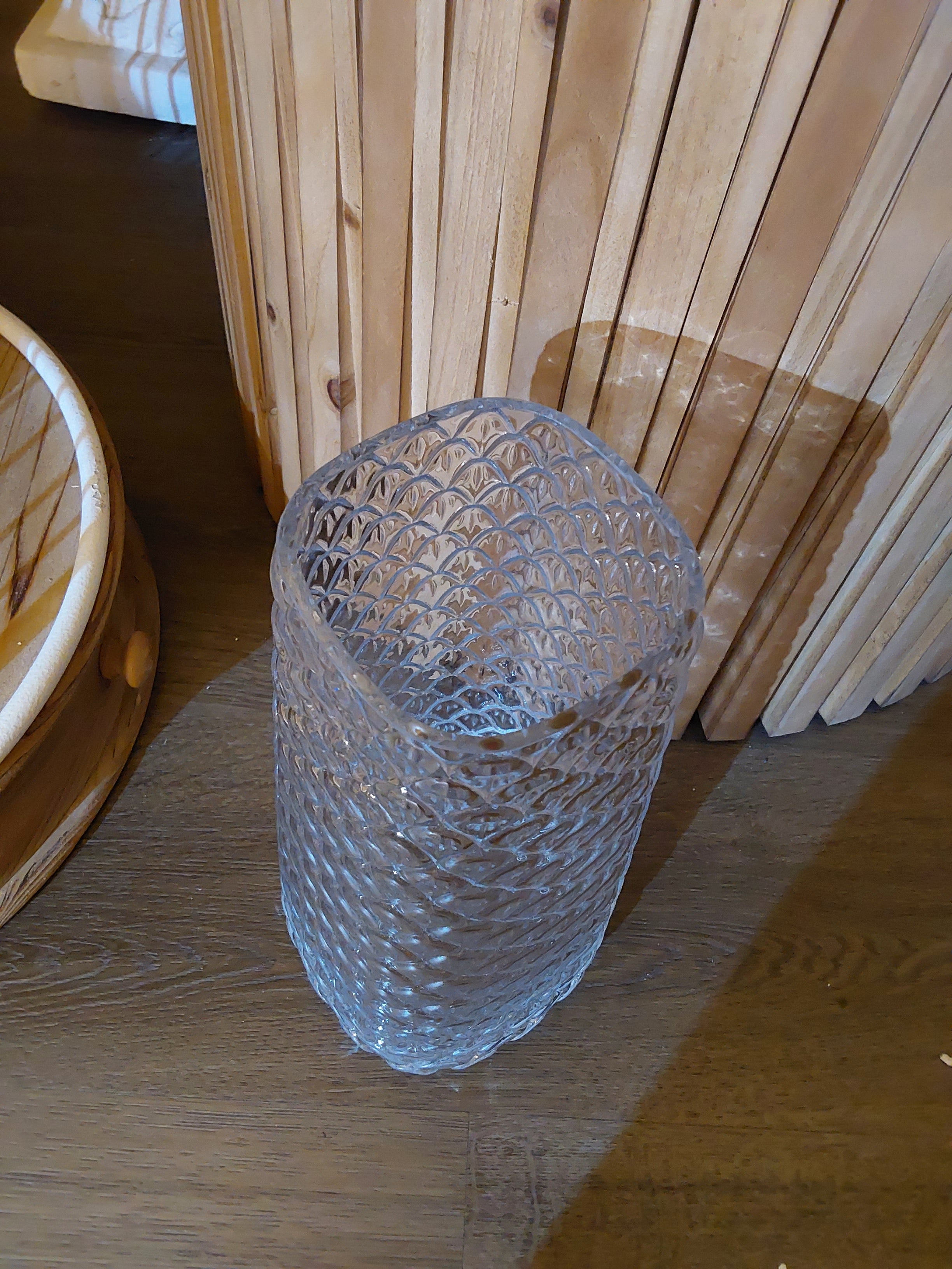 Clear Glass Vase