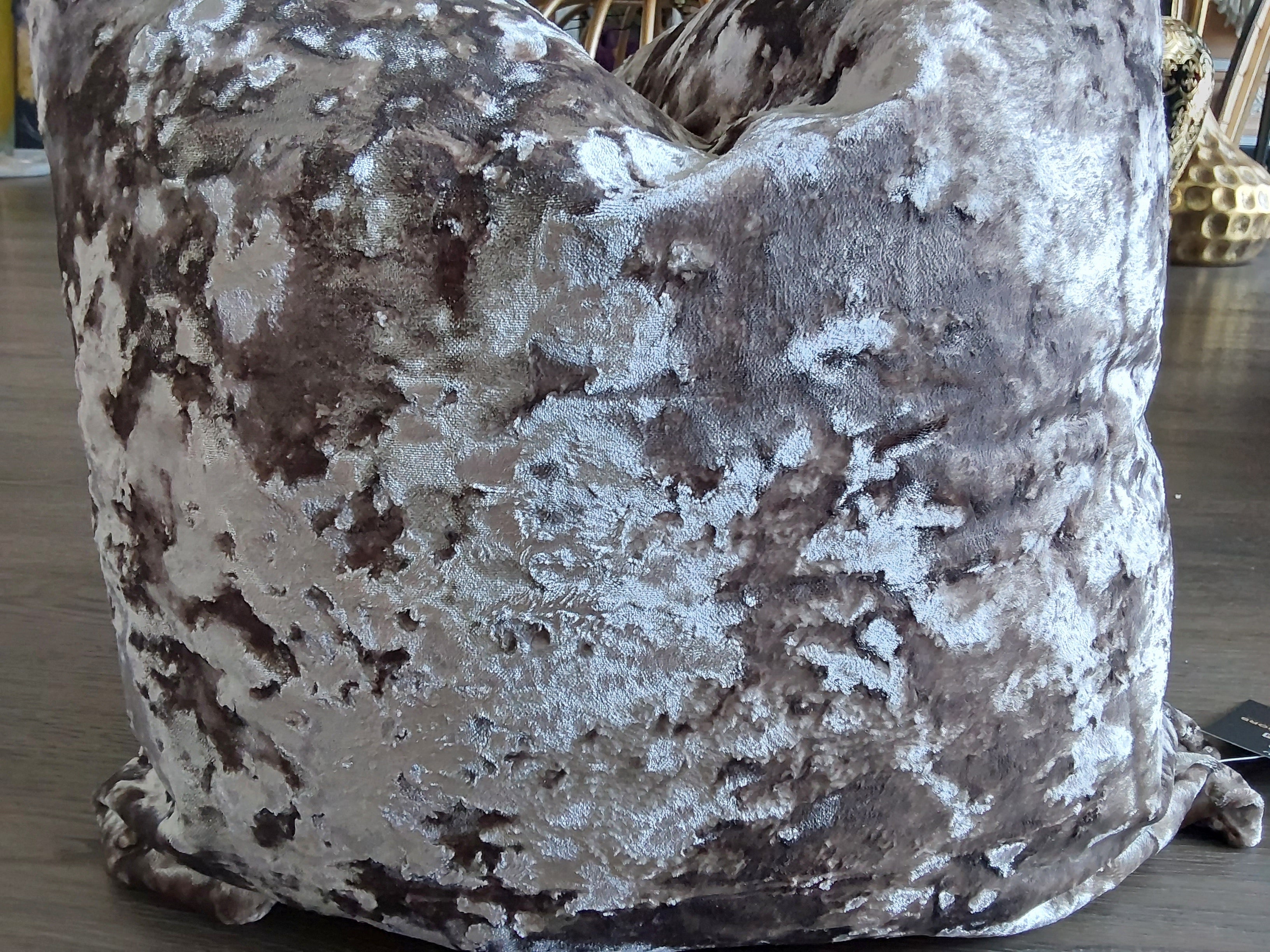 High End Velvet Pattern Cushion