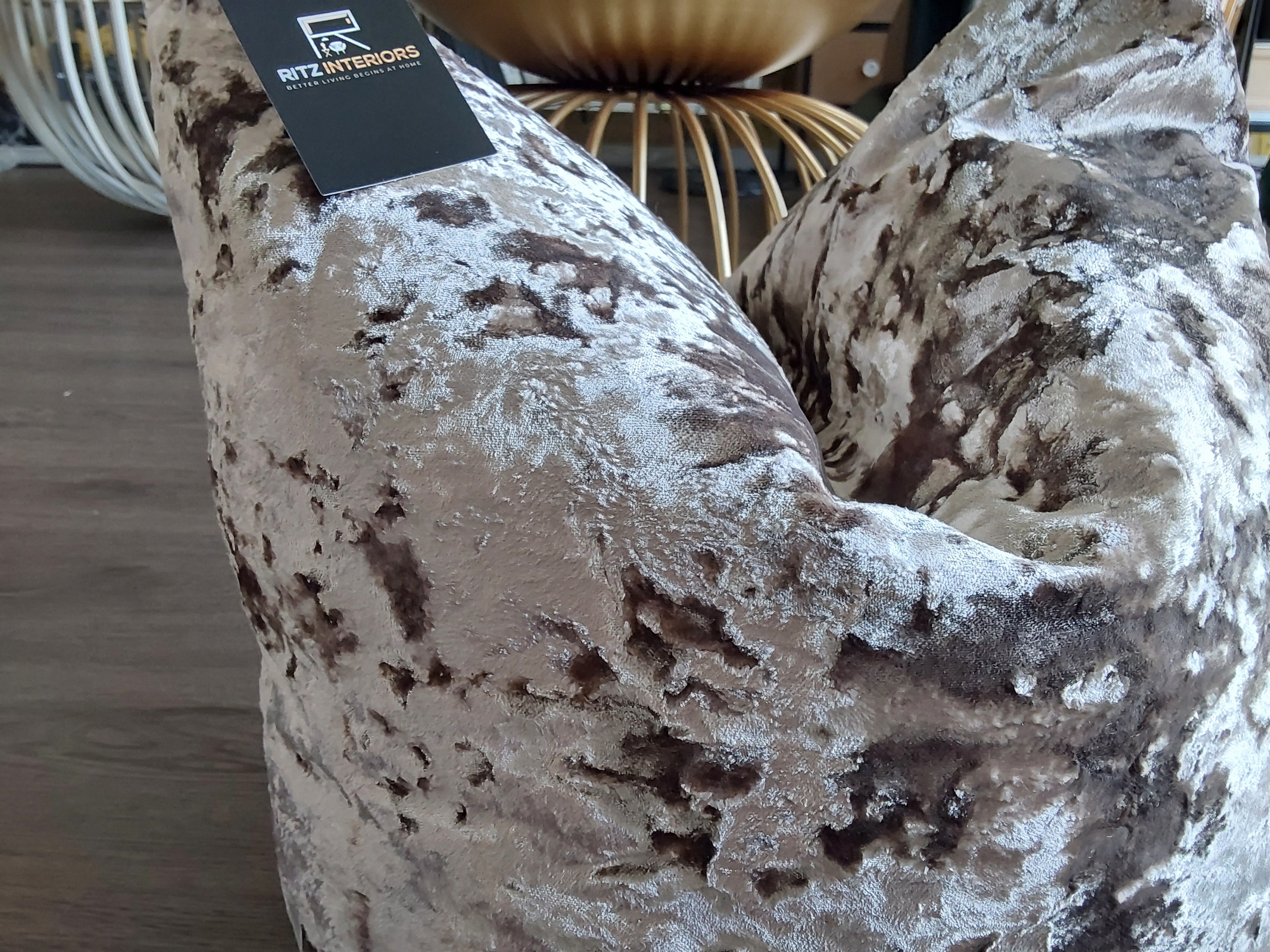 High End Velvet Pattern Cushion