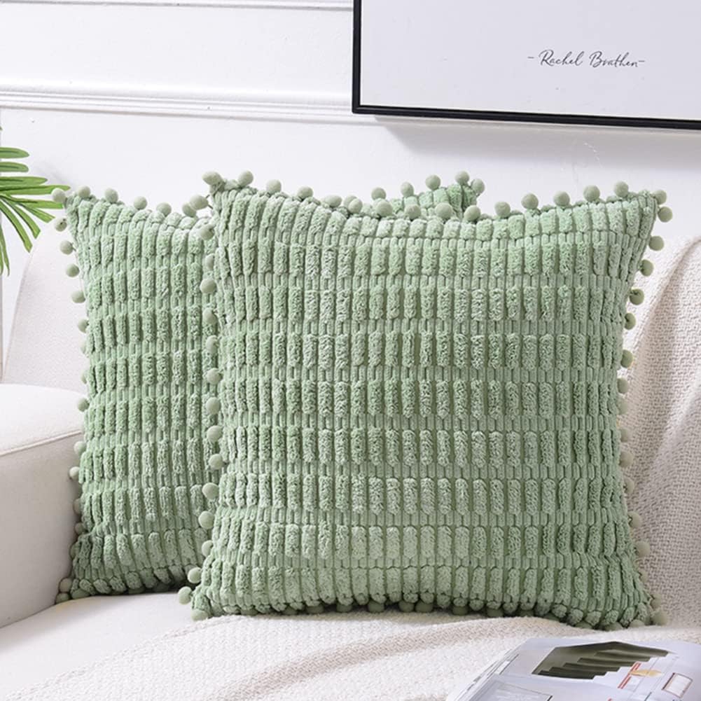 Fancy RITZ Decorative Cushion Pom Pom