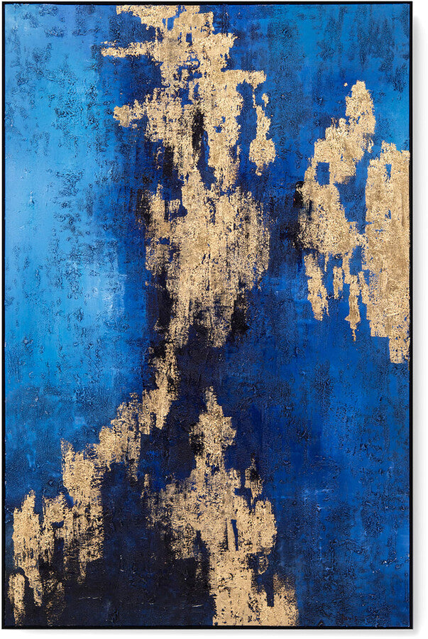 Deep Ocean Abstract Painting