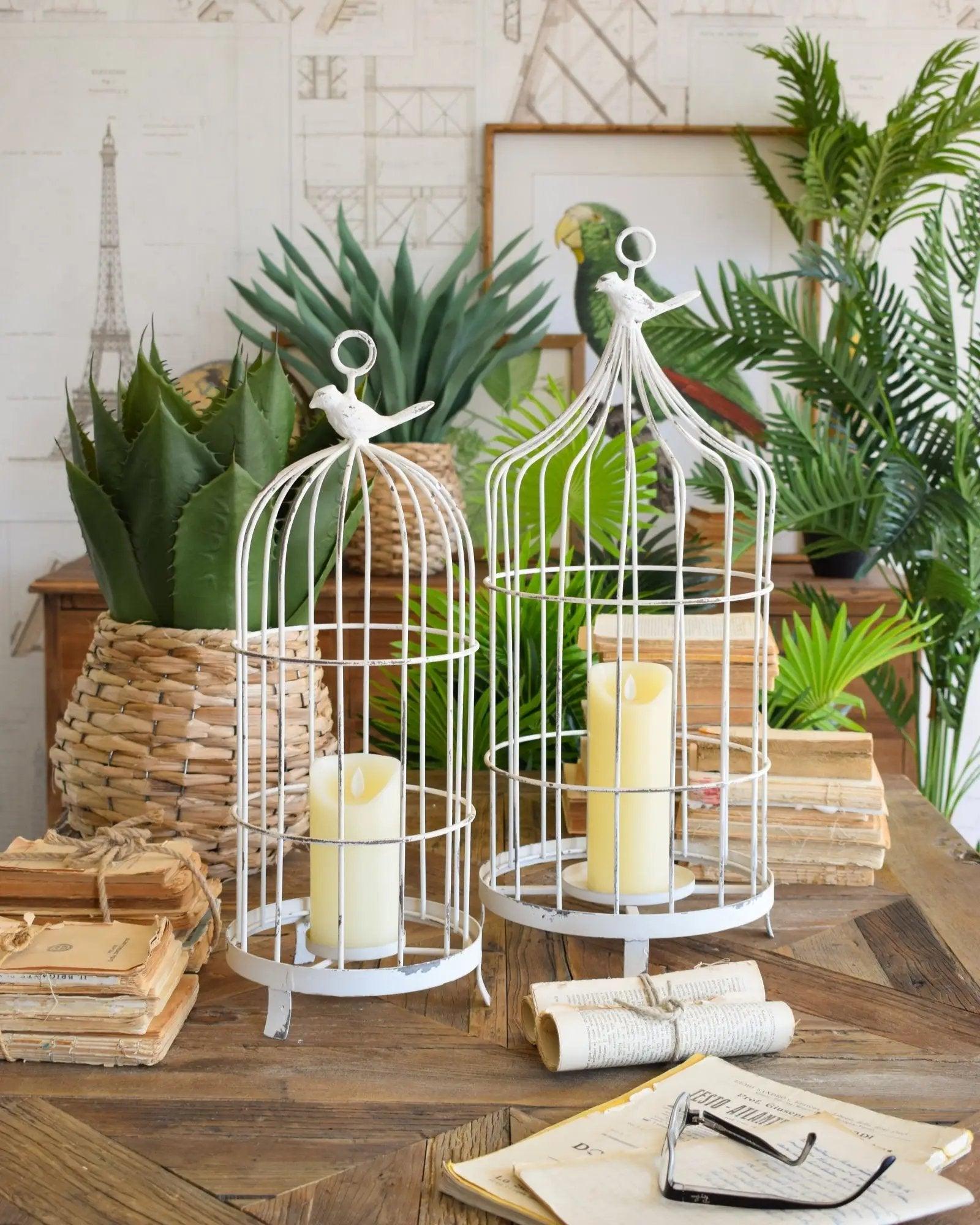 Romantic Garden Candle Holder small