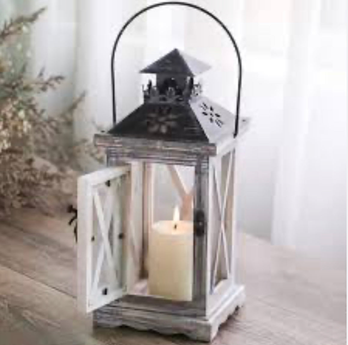 Lantern Wood White