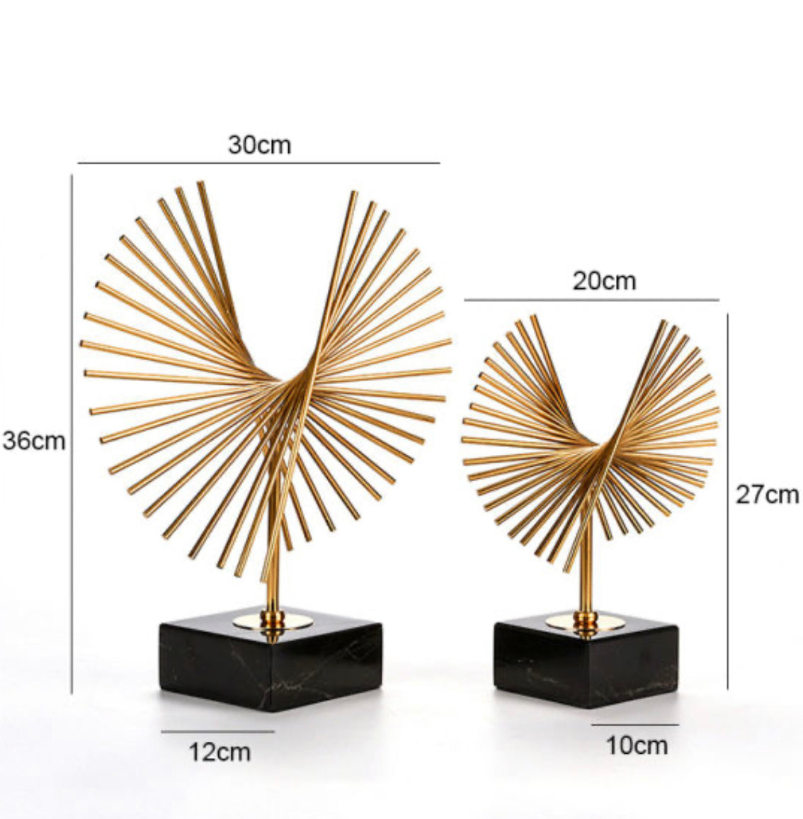 Golden Web Sculpture- Large