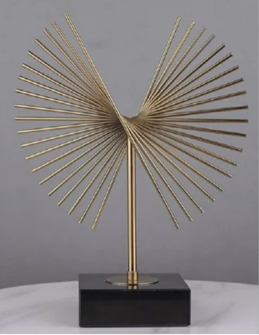 Golden Web Sculpture- Large