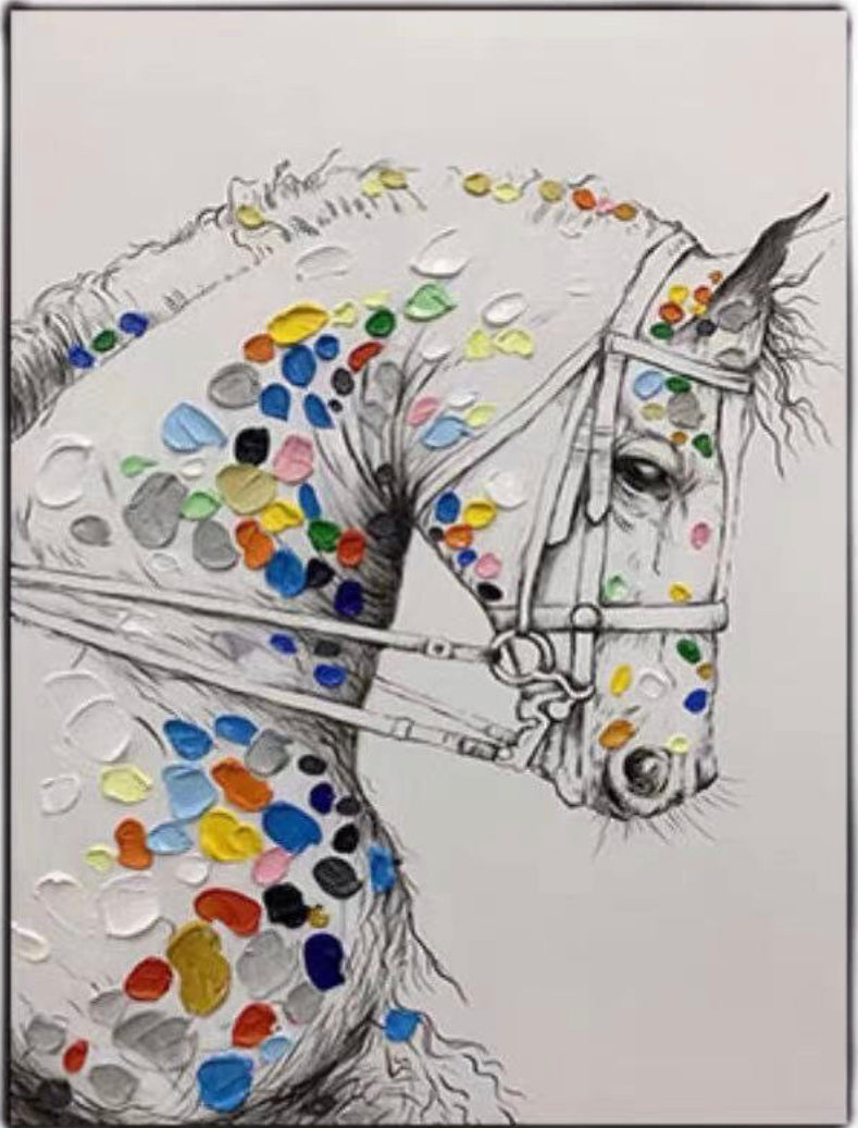 Kids Room Horse Painting