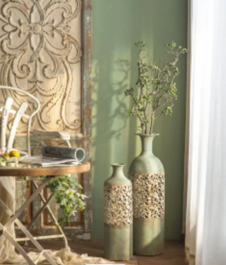 Vintage Pattern Flower Vase:Large