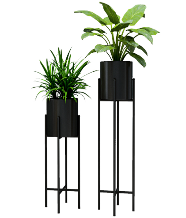Pot Stand Black- Medium