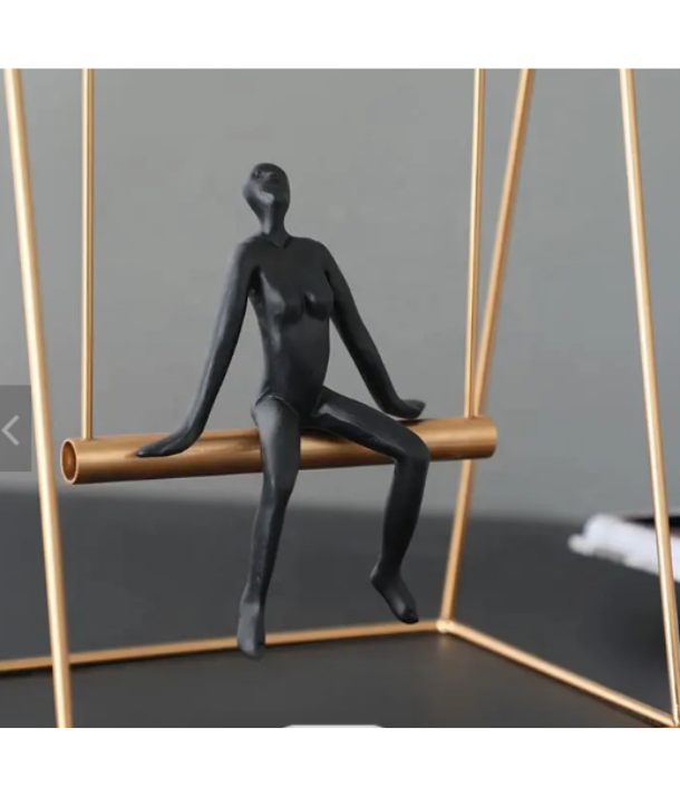 Brass Swing with Thinker