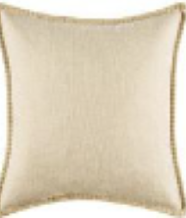 Trimmed Cord Linen Cover