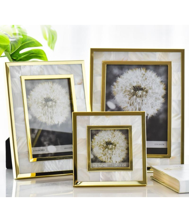 Double Border Gold Frame