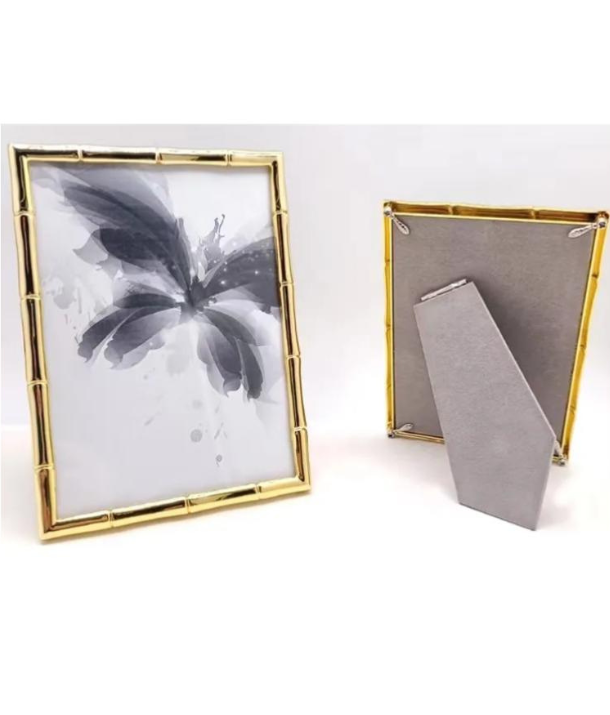 Bamboo Leaf Frame: Gold /Silver